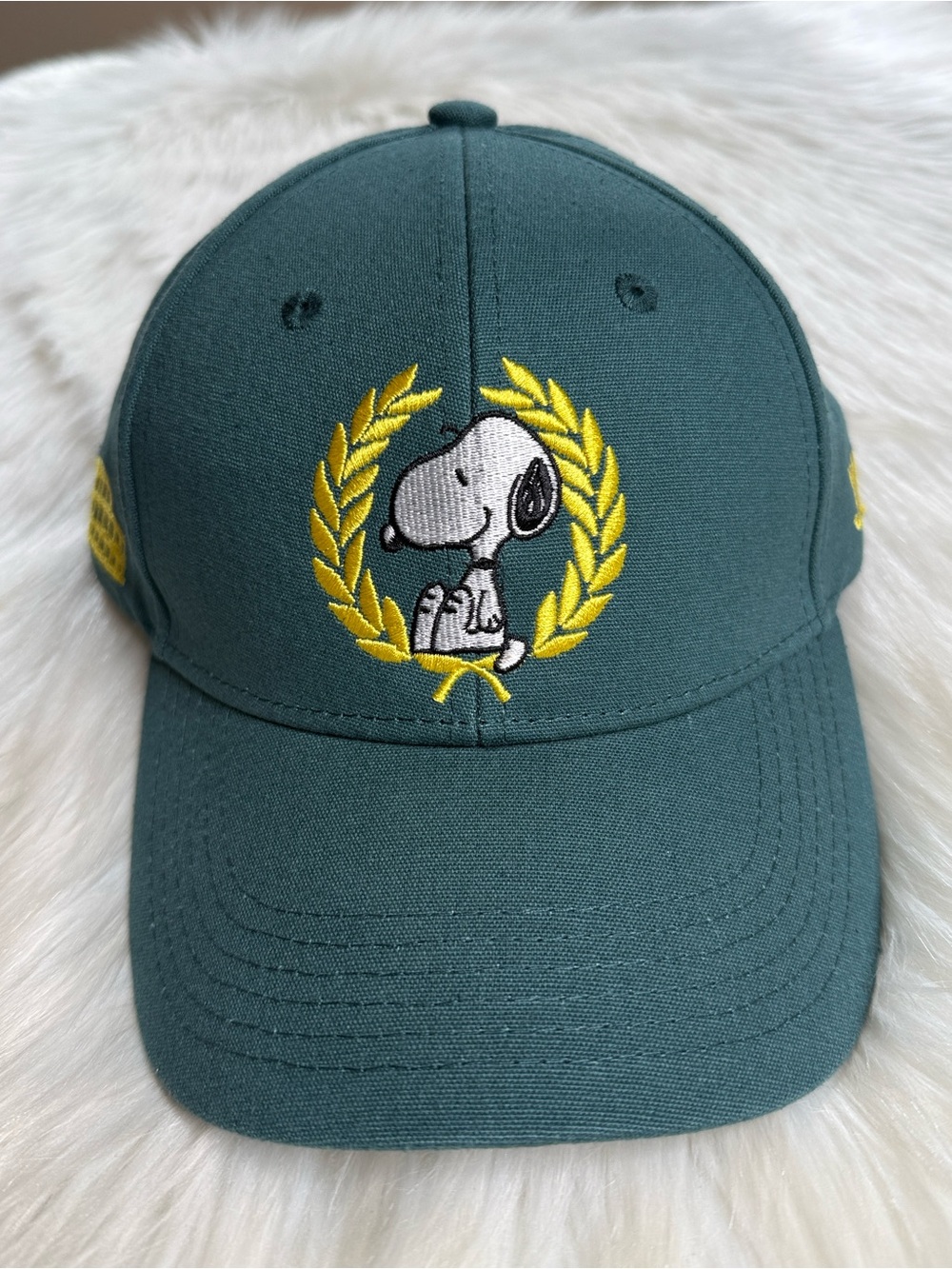 Peanuts Snoopy Green Roma Collaboration Hat